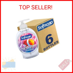 Softsoap Liquid Hand Soap, Aquarium Series - 7.5 Fl Oz (Pack of 6) - Picture 1 of 2