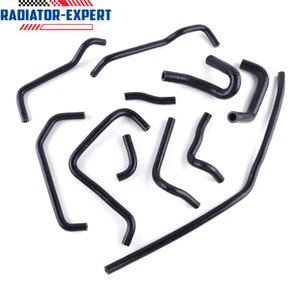 For 1998-2005 Mazda Miata Mx5 1.8 MK2 NB Silicone Coolant  Breather Black Hose - Picture 1 of 14