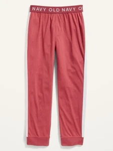 Old Navy Boys Size Medium ~ Side Stripe Pajama Joggers Lounging Pants ..NWT - Picture 1 of 3