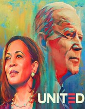 BIDEN/HARRIS "UNITED" FRIDGE MAGNET 5" X 3.5"