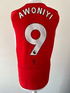 Signed TAIWO AWONIYI Shirt - Nottingham Forest - PROOF/COA - Picture 1 of 2