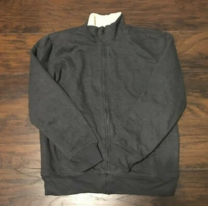 Outdoor Life Fleece Lined Loose Mens Gray Zip Up Winter Jacket Size Medium - Picture 1 of 3