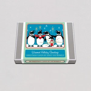 Laughing Elephant brand! Warmest Holiday Greetings box set! Janet Sue Humely! - Picture 1 of 7