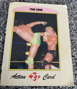 Tom Zenk Z Man WCW 1993 Year Book Review Magazine Wrestling Trading Card No 27 - Picture 1 of 1