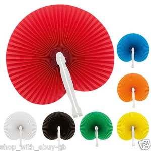 10 x Mini Ventiladores de Papel Chino Plegables de Mano Favores de Boda Decoración del Hogar Artesanías - Imagen 1 de 8