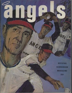 1969 Detroit Tigers @ California Angels Program/Scorecard Unscored - Wilhelm HOF - Picture 1 of 3
