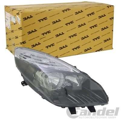 TYC SCHEINWERFER RECHTS PASSEND FÜR RENAULT GRAND SCÉNIC | 20-12045-05-2 - Bild 1 von 2