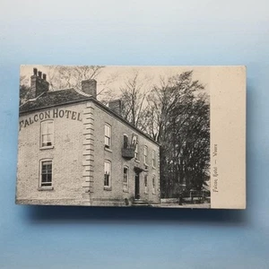 Woore Postcard C1910 Shropshire Falcon Hotel Pub Wildig Landlady - Picture 1 of 2