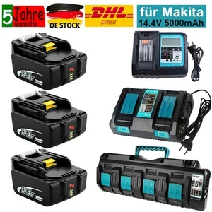 Baterías para Makita 14.4V 5000mAh BL1415N BL1430 BL1450 BDF343 196875 Cargador LED - Imagen 1 de 42