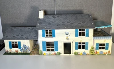 Casa de muñecas litográfica de hojalata Marx Marxie Mansion años 50/60 Foto 1 de 4