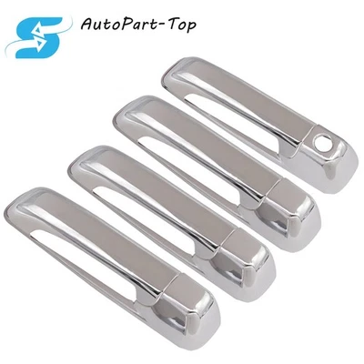 CUBIERTAS CROMADAS PARA MANIJA DE 4 PUERTAS PARA Dodge RAM 1500 2010-2018 sin PSK con KH Foto 1 de 4