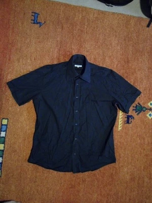 Blue Inc - Mens Short Sleeve Shirt - Black - Medium - Image 1 of 3