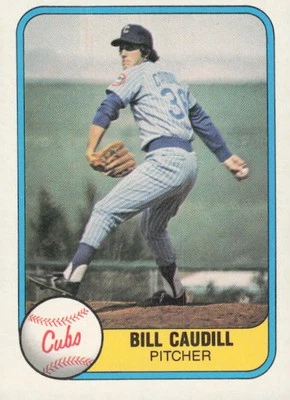 1981 Fleer #306 Bill Caudill - Image 1 of 2