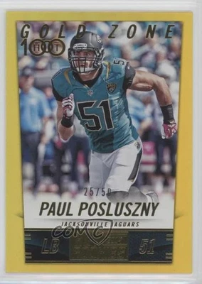 2014 Panini Hot Rookies Gold Zone /50 Paul Posluszny #290 - Image 1 of 2