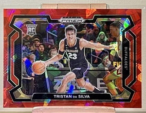 2024 Panini Tristan da Silva #61 - Red Ice Prizm Variation (RC) - Picture 1 of 2