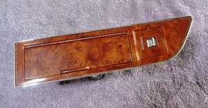 1993-94 Lincoln Town Car LEFT REAR Woodgrain Power Window Switch Ashtray Bezel - Picture 1 of 8