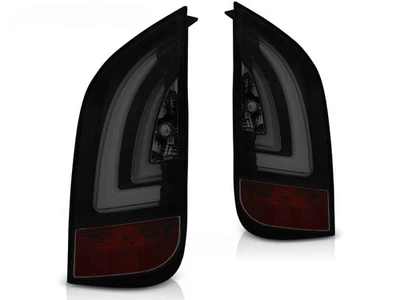 Fanali posteriori Lightbar a LED per VW UP! e Skoda Citigo anno 11-21 nero fumo - Immagine 1 di 4