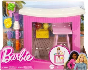 Barbie Accessories Doll House Furniture Smoothie Bar Story Starter HPT54 - Picture 1 of 6