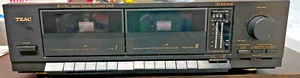 TEAC W-370C Stereo Double Cassette Deck Tested. Plays and Records - Picture 1 of 7