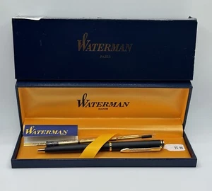 Waterman Maestro Kugelschreiber mattschwarz gold Frankreich #23745 - Bild 1 von 9