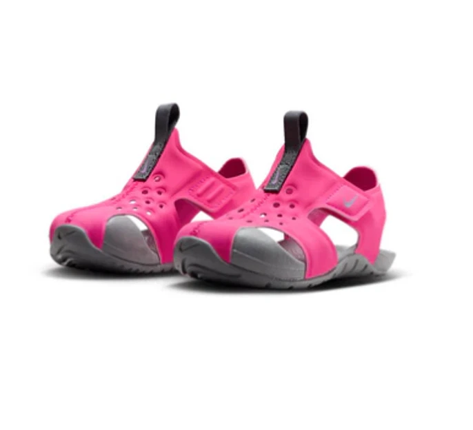 Nike Toddler Girls Sport Sandals Size 9 Pink Fisherman Closed Toe Water Friendly