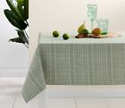 LADELLE Eco Recycled Tablecloth Range Green. Perfect for use both indoors & Out