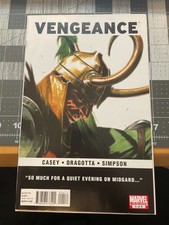 Vengeance #4 (Marvel 2011) - Loki Cover by Dell'Otto - America Chavez appearance