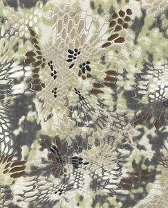 KRYPTECK NOMAD KNIT CAMOUFLAGE 2 WAY NATURAL STRETCH SOFT BLEND 60" WIDE BY YARD - Picture 1 of 6