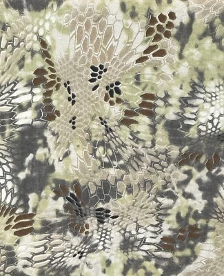 KRYPTECK NOMAD KNIT CAMOUFLAGE 2 WAY NATURAL STRETCH SOFT BLEND 60" WIDE BY YARD - Image 1 of 4