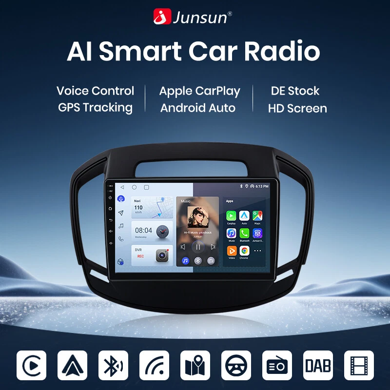 Für Opel Insignia 2013-2017 Android 14/13 Autoradio CarPlay GPS Navi RDS BT DAB+ - Bild 1 von 4