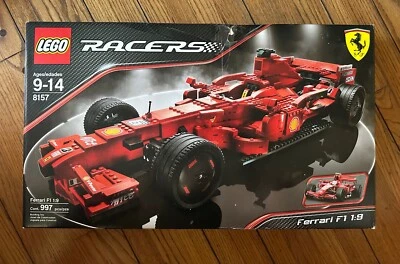 *NEW* LEGO 8157 Racers Ferrari F1 1:9 Car *RETIRED* *Damaged Box* - Image 1 of 4