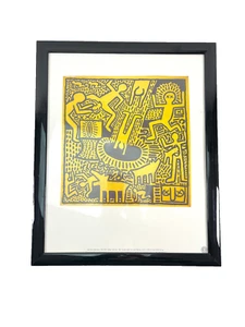 Keith Haring Untitled Offizieller Original Lithografie Druck 50cm x 40cm 1993 - Bild 1 von 6