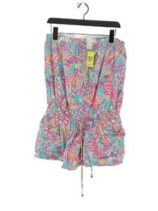 Accessorize Women's Midi Skirt L Multi Paisley 100% Cotton Midi A-Line - Picture 1 of 5
