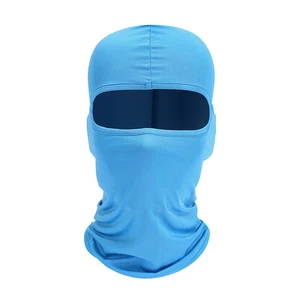 Solid Full Face Mask Tactical Balaclava Face Mask Cooling Military Face Cover - Picture 1 of 1
