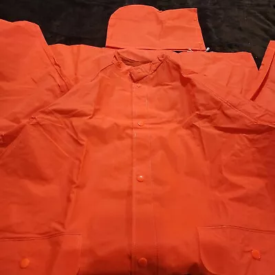 Repel rainwear galeton X large style # 7970 Polyester pvc rain Coat Jacket 48" - Image 1 of 4