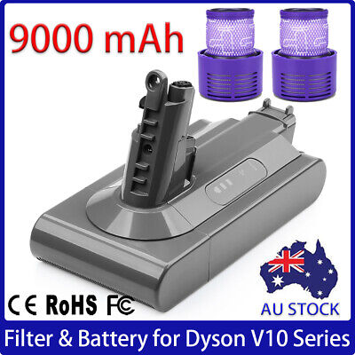 9000mAh Battery For Dyson V10 SV12 Animal Pro Fluffy Absolute Total Clean • 62.69$
