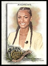 2022 Topps Allen & Ginter 258 Malika Andrews     Baseball Card