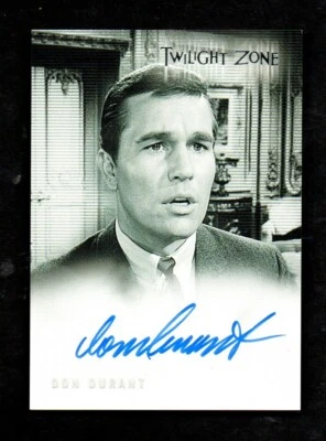 2005 Twilight Zone Science and Superstition A70 DON DURANT Autograph RIP - Image 1 of 2