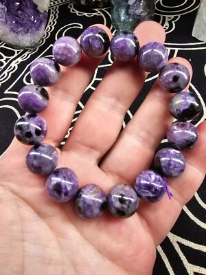 Charoite Bracelet A+ 13+mm - Image 1 of 2