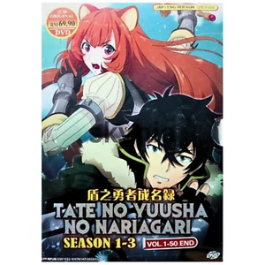 Tate No Yuusha No Nariagari S1-3 Vol.1-50 End Anime DVD with English Subtitle - Picture 1 of 6