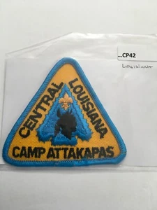 FONDO DE CAMPAMENTO ATTAKAPAS CENTRAL LOUISIANA ORO AMARILLO CP42 - Imagen 1 de 1