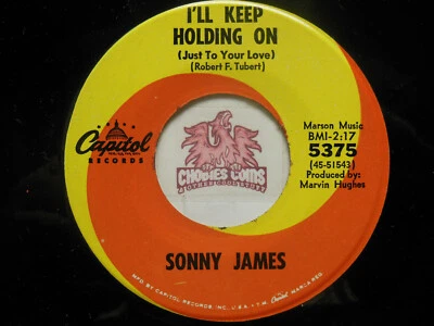 Sonny James: Getting Gray From Being Blue / Keep Holding On, 45 RPM NM (HB)  - Image 1 of 2