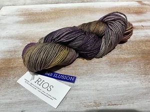 842 Illusion - Malabrigo RIOS filato peggiorato 210 iarde 100% lana merino - Foto 1 di 4