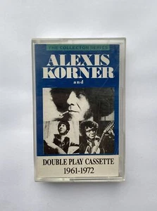 ALEXIS KORNER AND 1961-1972 DOUBLE PLAY CASSETTE TAPE RARE CCSMC 150 TESTED - Picture 1 of 4