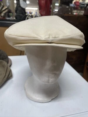 Vintage Kangol Design Flat Hat Size Large Cap Made In USA With Flag Pin - Image 1 of 4