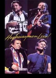 HIGHWAYMEN LIVE DVD ~ JOHNNY CASH~WILLIE NELSON~WAYLON JENNINGS HIGHWAYMAN *NEW* - Picture 1 of 1