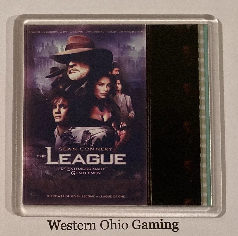 The League Of Extraordinary Gentlemen Film Cells USED Reel Gifts UK - Imagem 1 de 3