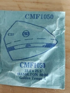 CMF1050 Hamilton 80480 Golden Tempo A. watch crystal - Picture 1 of 1
