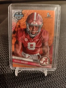 Keon Keeley Orange Shimmer /25 2023 Bowman Chrome U University - Bild 1 von 2