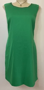 Vintage Target Size 20 Green Office Work Shift Dress Lined FREE POSTAGE - Picture 1 of 2